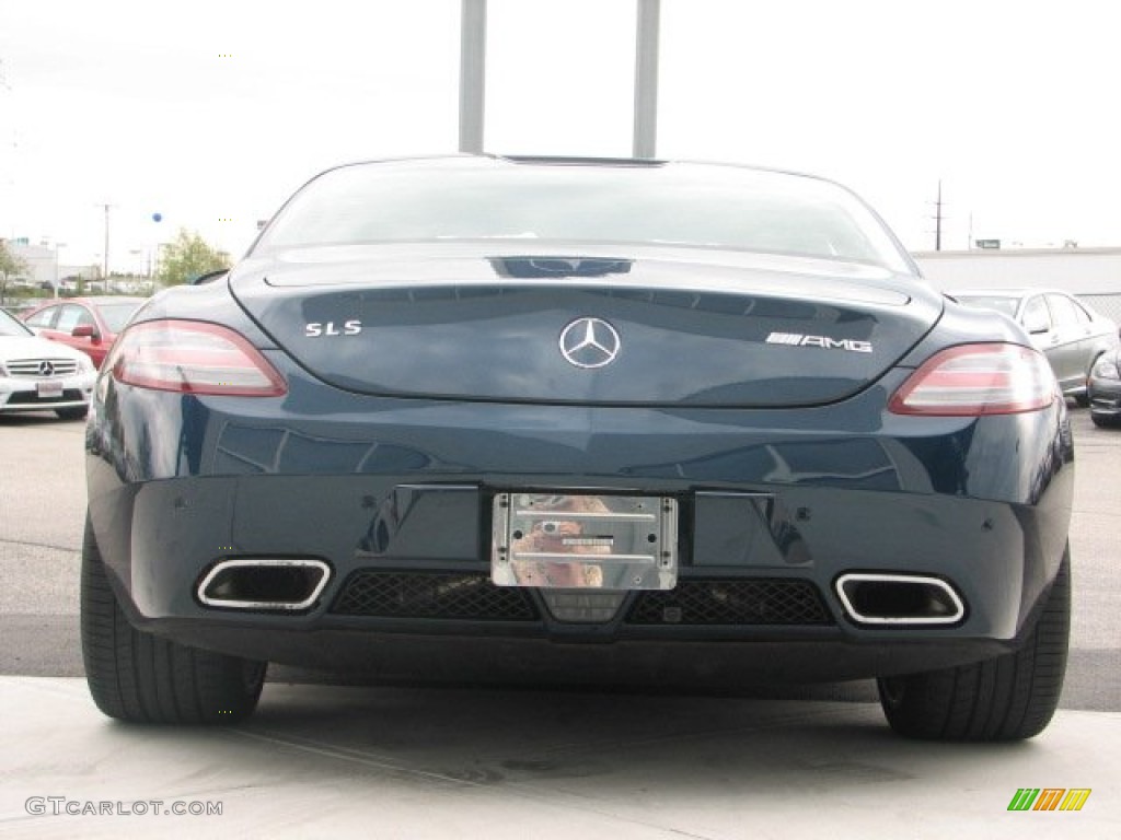 AMG Daytona Blue Metallic 2011 Mercedes-Benz SLS AMG Exterior Photo #64391093