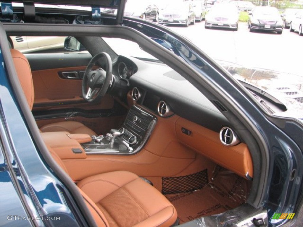 designo Light Brown Natural Woven Interior 2011 Mercedes-Benz SLS AMG Photo #64391145