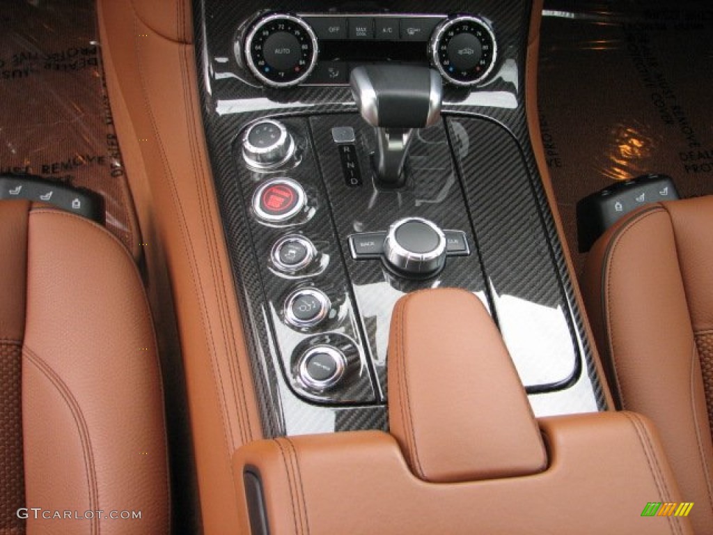 2011 SLS AMG - AMG Daytona Blue Metallic / designo Light Brown Natural Woven photo #11