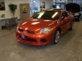 2008 Sunset Orange Pearlescent Mitsubishi Eclipse SE Coupe  photo #1