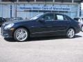 Lunar Blue Metallic 2012 Mercedes-Benz E 550 4Matic Sedan