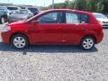 2012 Red Alert Nissan Versa 1.8 S Hatchback  photo #6