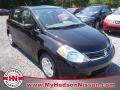 Super Black - Versa 1.8 S Hatchback Photo No. 1