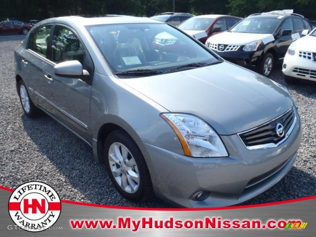 2012 Sentra 2.0 SL - Magnetic Gray Metallic / Charcoal photo #1