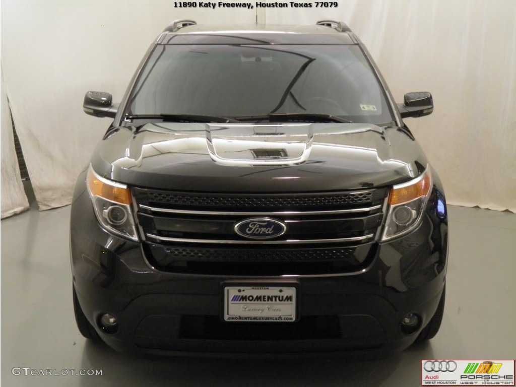 2011 Explorer Limited - Tuxedo Black Metallic / Charcoal Black photo #22