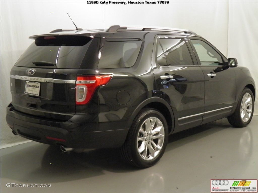 2011 Explorer Limited - Tuxedo Black Metallic / Charcoal Black photo #25