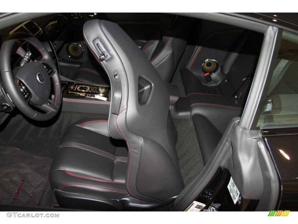2012 XK XKR-S Coupe - Midnight Black / Warm Charcoal/Warm Charcoal photo #8