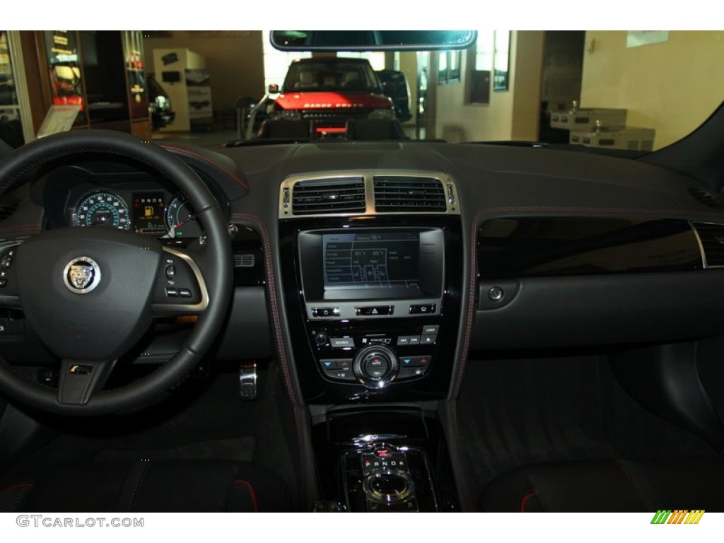 2012 XK XKR-S Coupe - Midnight Black / Warm Charcoal/Warm Charcoal photo #9