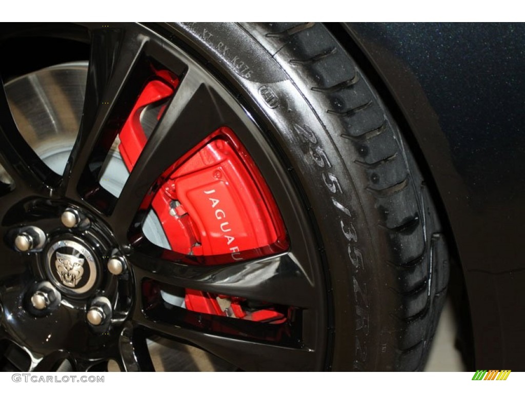 2012 XK XKR-S Coupe - Midnight Black / Warm Charcoal/Warm Charcoal photo #14