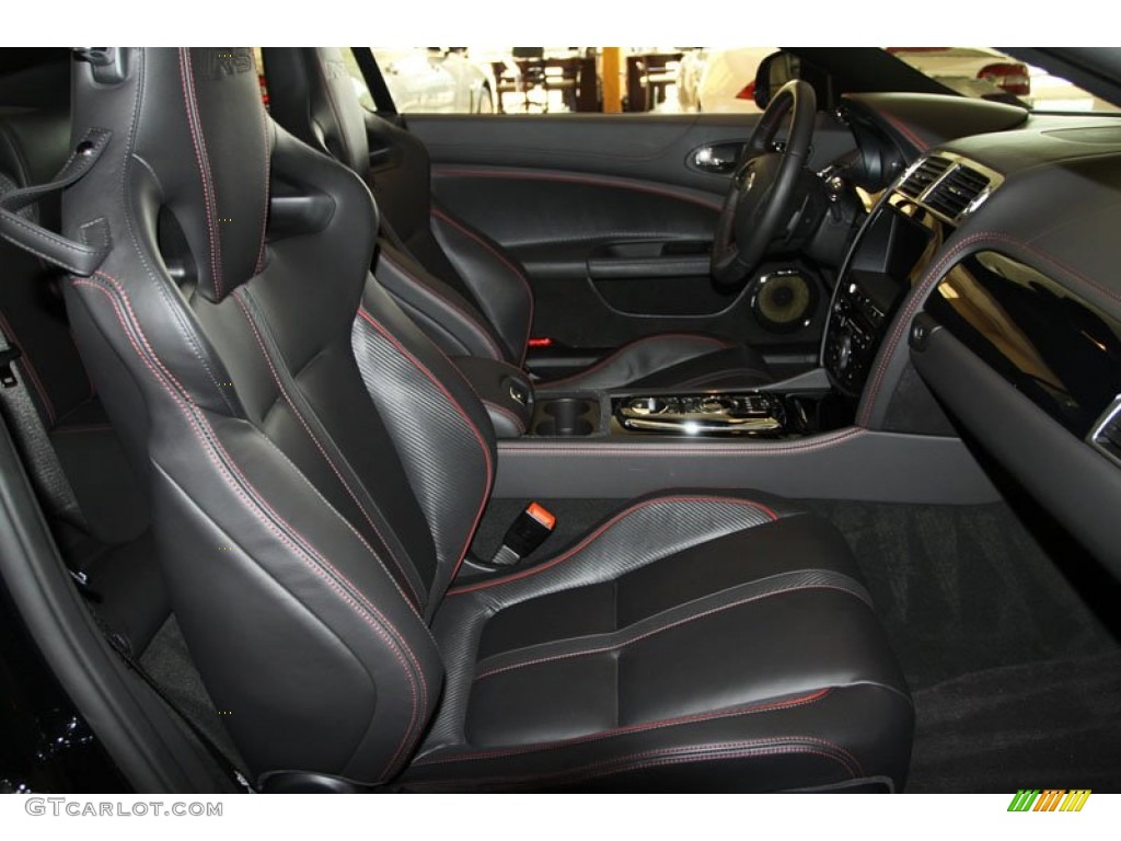 2012 XK XKR-S Coupe - Midnight Black / Warm Charcoal/Warm Charcoal photo #22