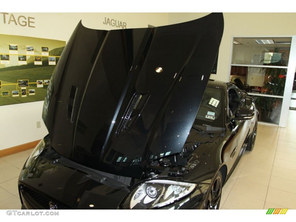 2012 XK XKR-S Coupe - Midnight Black / Warm Charcoal/Warm Charcoal photo #28