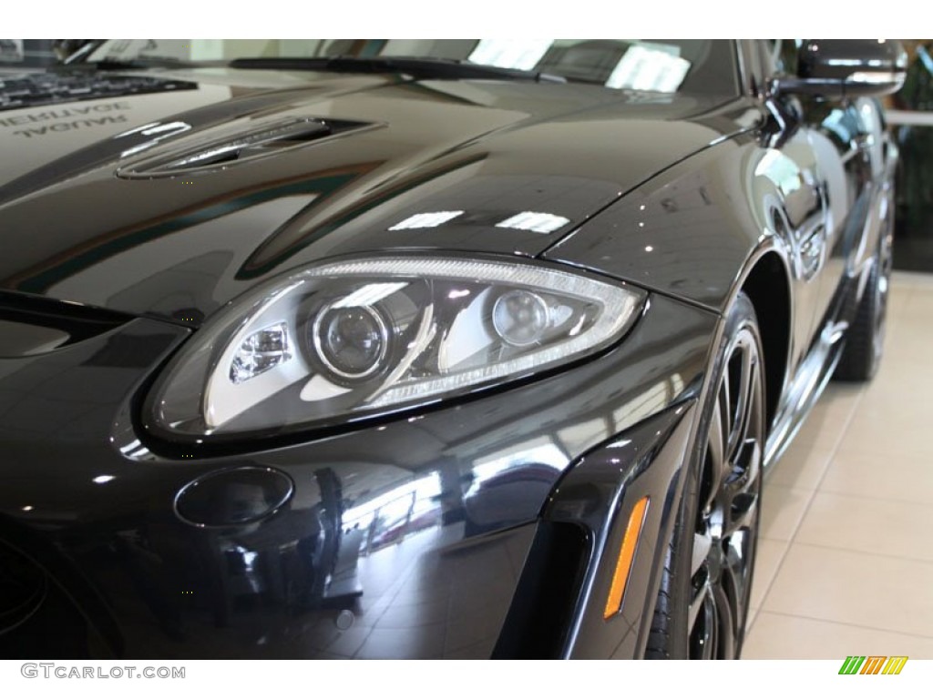 2012 XK XKR-S Coupe - Midnight Black / Warm Charcoal/Warm Charcoal photo #32