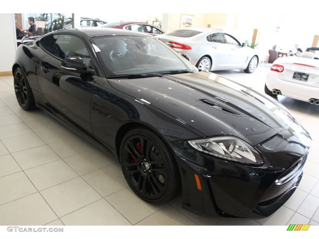 2012 XK XKR-S Coupe - Midnight Black / Warm Charcoal/Warm Charcoal photo #36