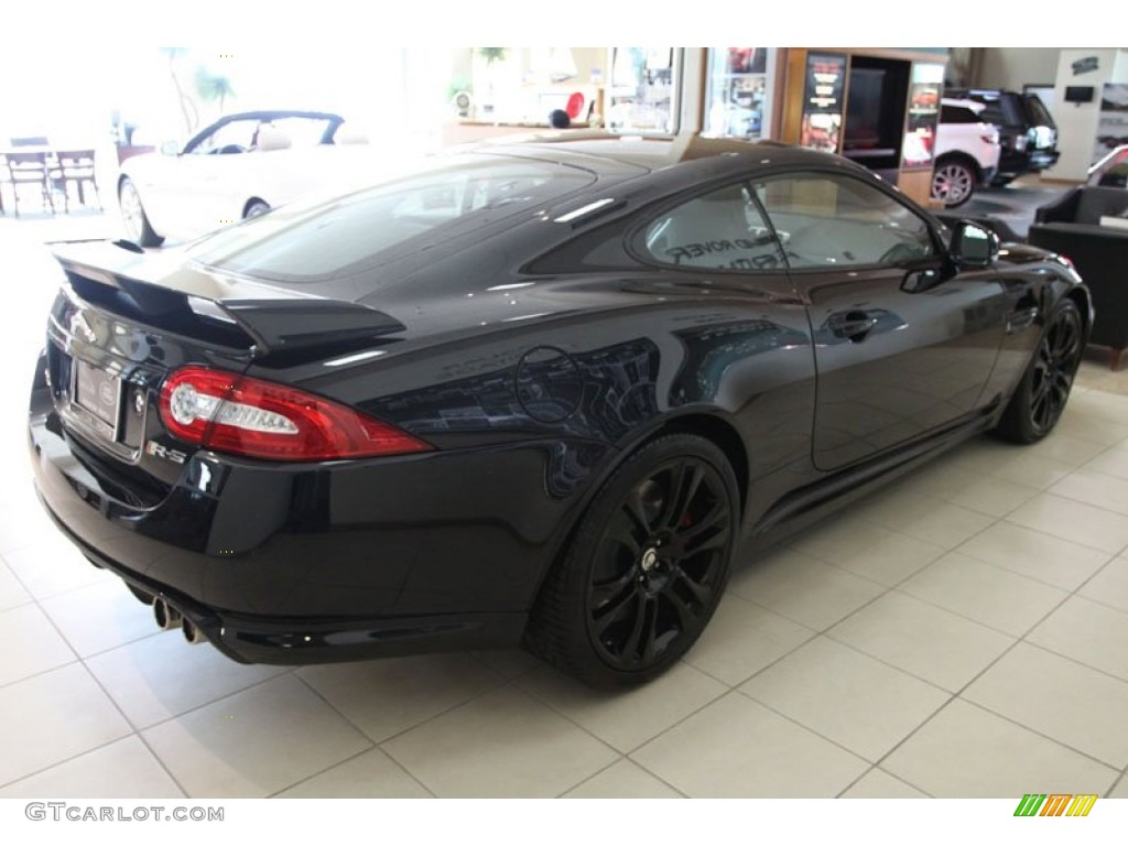 2012 XK XKR-S Coupe - Midnight Black / Warm Charcoal/Warm Charcoal photo #39