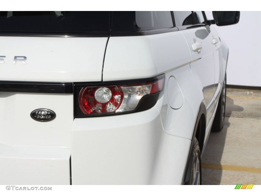 2012 Range Rover Evoque Dynamic - Fuji White / Ebony photo #13