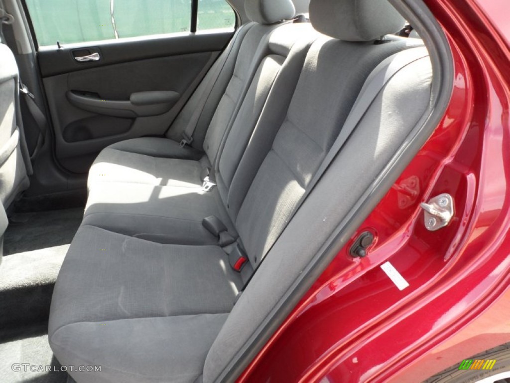 2006 Accord LX V6 Sedan - Redondo Red Pearl / Gray photo #26