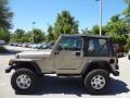 2003 Light Khaki Metallic Jeep Wrangler SE 4x4  photo #2