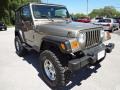 2003 Light Khaki Metallic Jeep Wrangler SE 4x4  photo #10