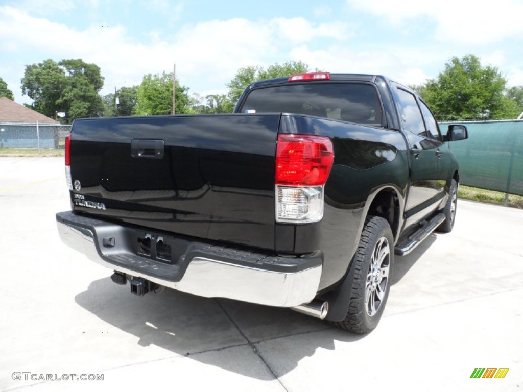 2012 Tundra Texas Edition CrewMax - Black / Black photo #8