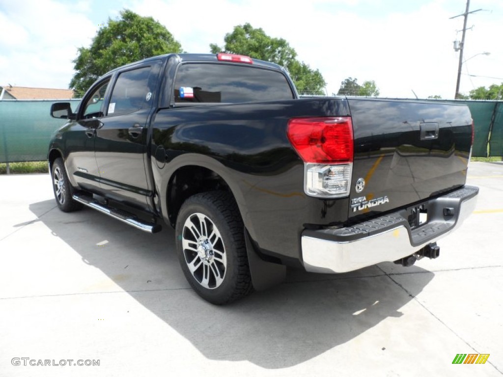 2012 Tundra Texas Edition CrewMax - Black / Black photo #10