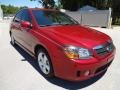 2009 Spicy Red Metallic Kia Spectra SX Sedan  photo #10