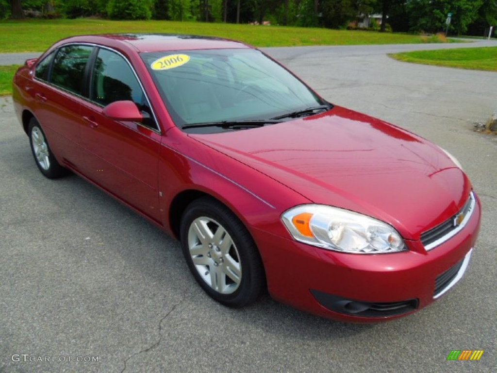 2006 Impala LTZ - Sport Red Metallic / Ebony Black photo #2