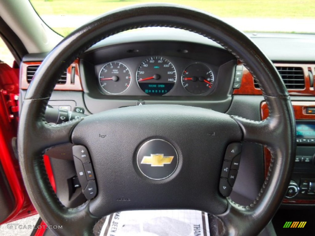 2006 Impala LTZ - Sport Red Metallic / Ebony Black photo #15