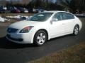 2007 Winter Frost Pearl Nissan Altima 2.5 S  photo #1