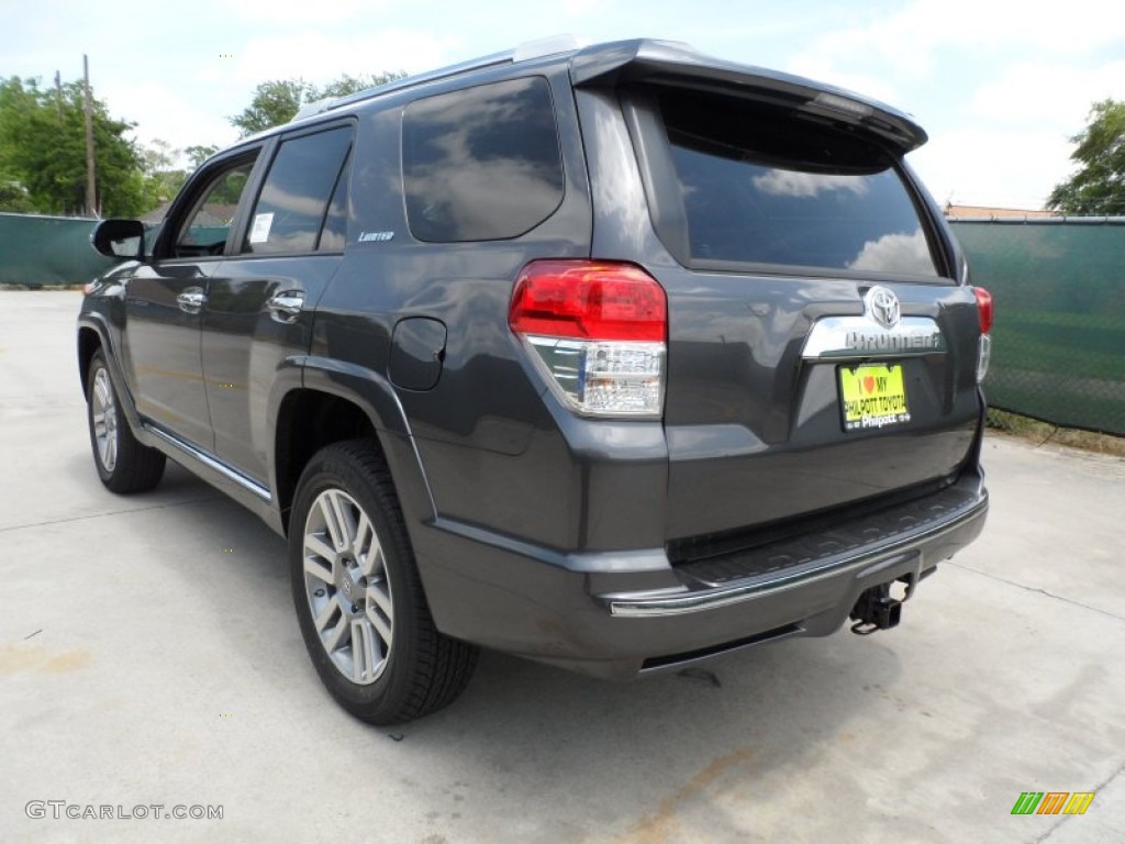 2012 4Runner Limited - Magnetic Gray Metallic / Black Leather photo #5