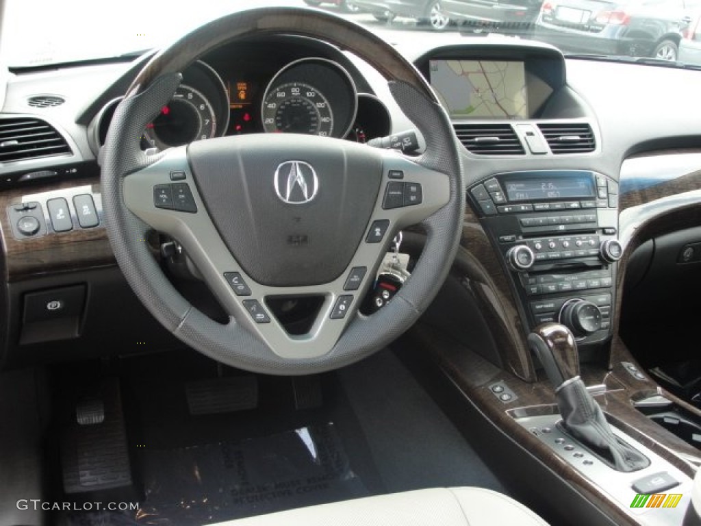 Taupe Gray Interior 2010 Acura MDX Advance Photo #64401710