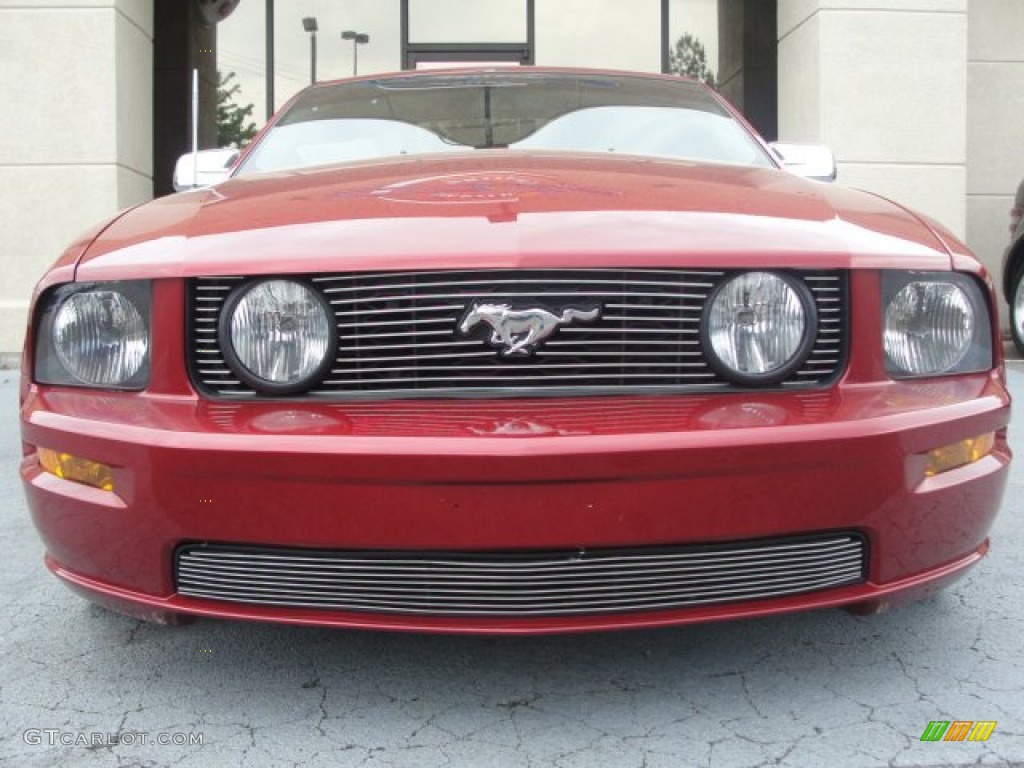 2006 Mustang GT Premium Coupe - Redfire Metallic / Light Graphite photo #5