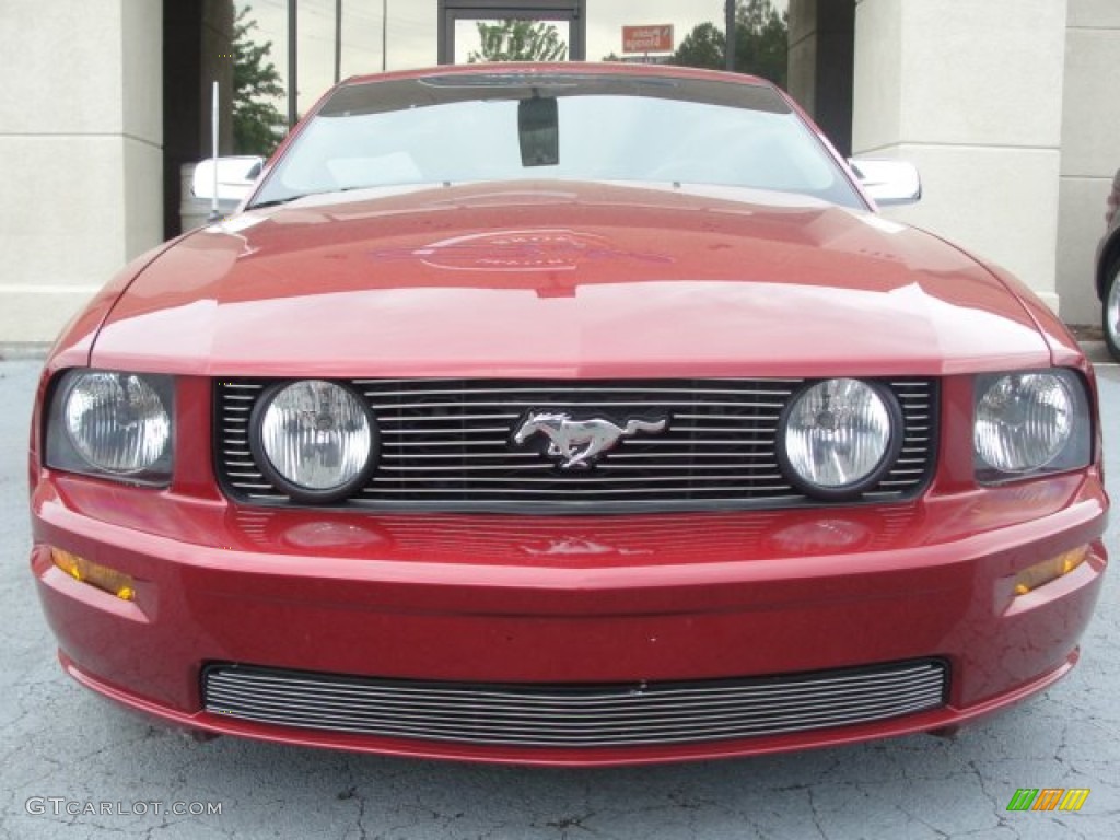 2006 Mustang GT Premium Coupe - Redfire Metallic / Light Graphite photo #7