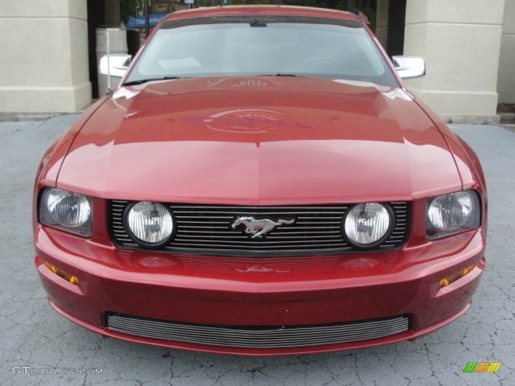 2006 Mustang GT Premium Coupe - Redfire Metallic / Light Graphite photo #8