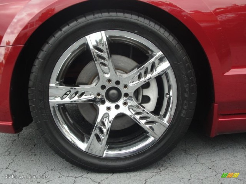 2006 Mustang GT Premium Coupe - Redfire Metallic / Light Graphite photo #29