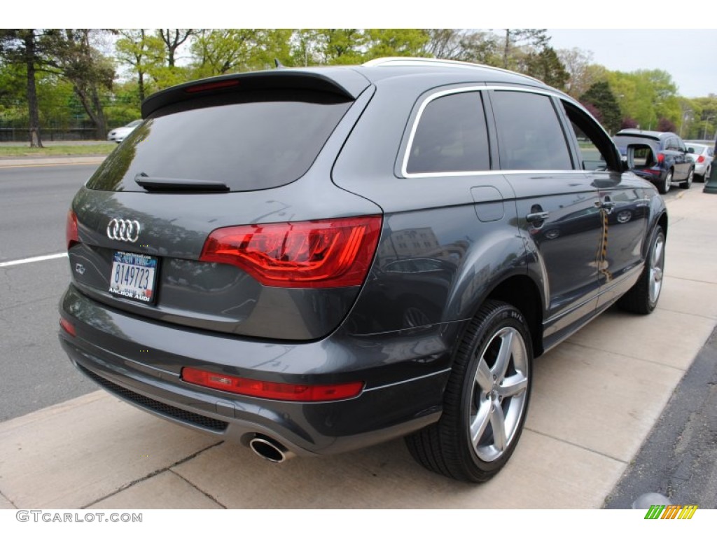 2011 Q7 3.0 TFSI quattro - Graphite Grey Metallic / Black photo #6