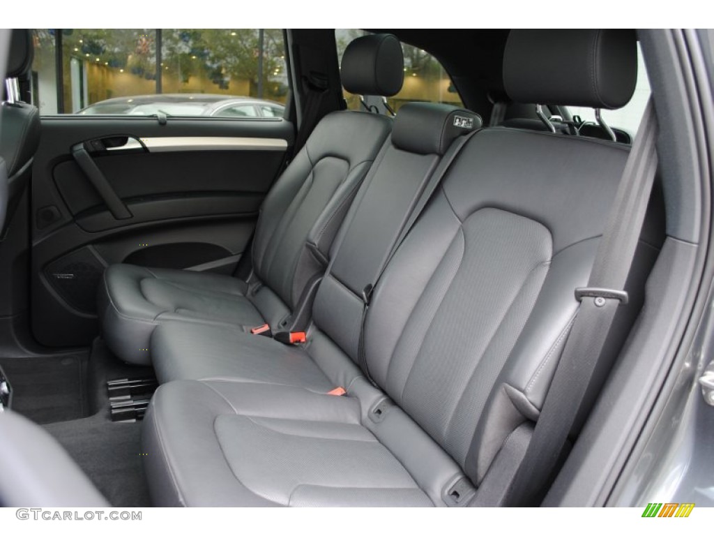 Black Interior 2011 Audi Q7 3.0 TFSI quattro Photo #64402412