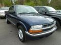 Indigo Blue Metallic 2003 Chevrolet S10 LS Extended Cab 4x4