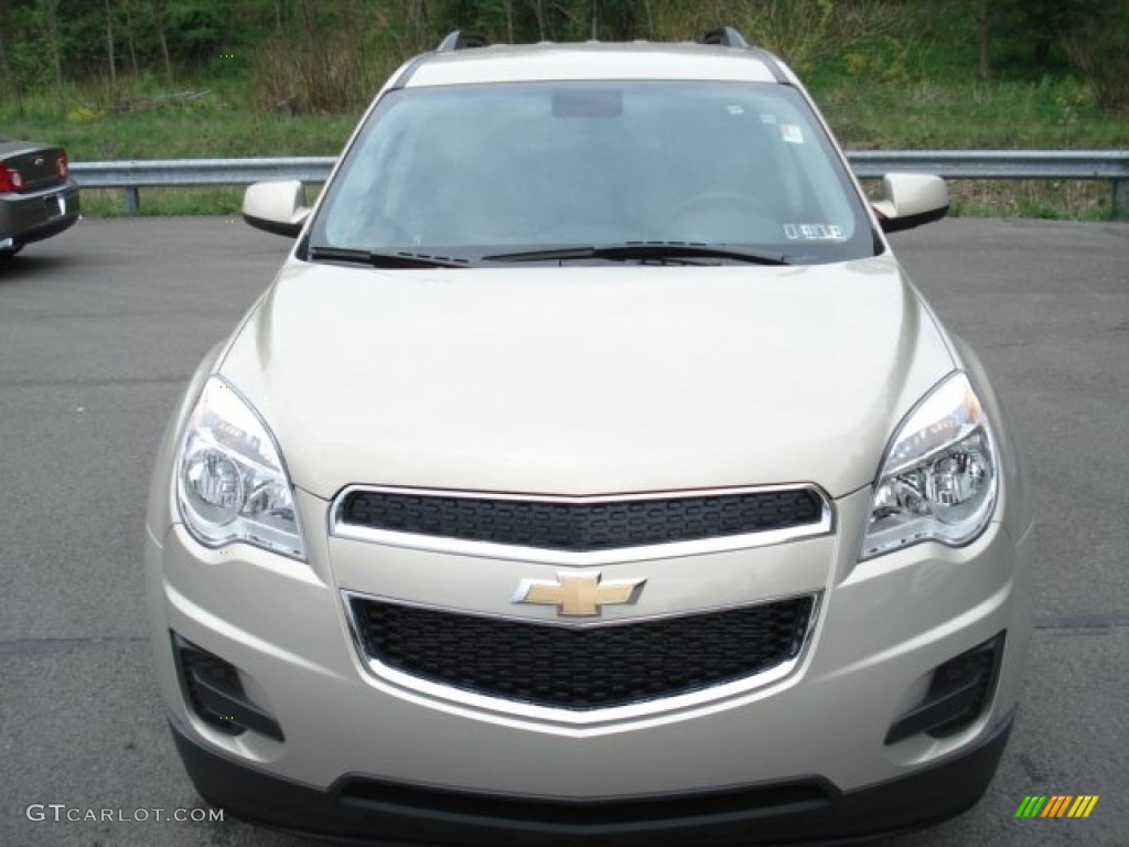 2012 Equinox LT AWD - Gold Mist Metallic / Jet Black photo #3