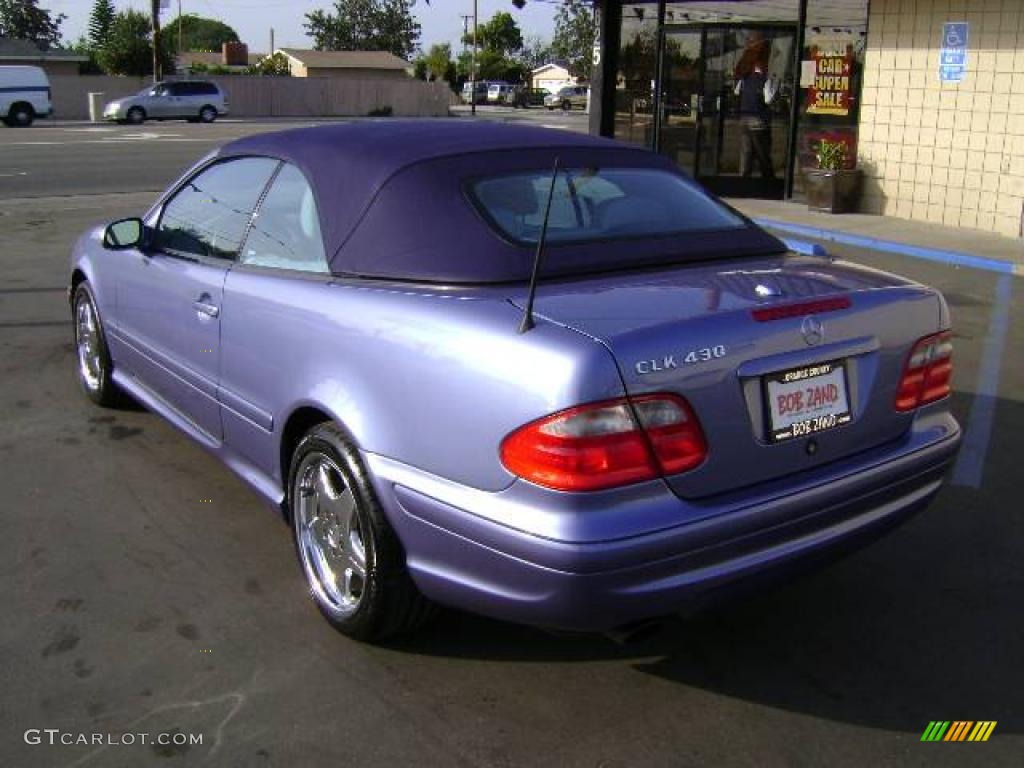 Mercedes azure blue paint code #6