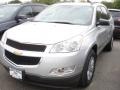 2012 Silver Ice Metallic Chevrolet Traverse LS  photo #1