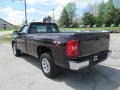 2009 Dark Cherry Red Metallic Chevrolet Silverado 1500 LS Regular Cab 4x4  photo #4