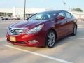 2013 Sparkling Ruby Hyundai Sonata SE  photo #9