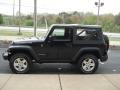 2010 Black Jeep Wrangler Rubicon 4x4  photo #4