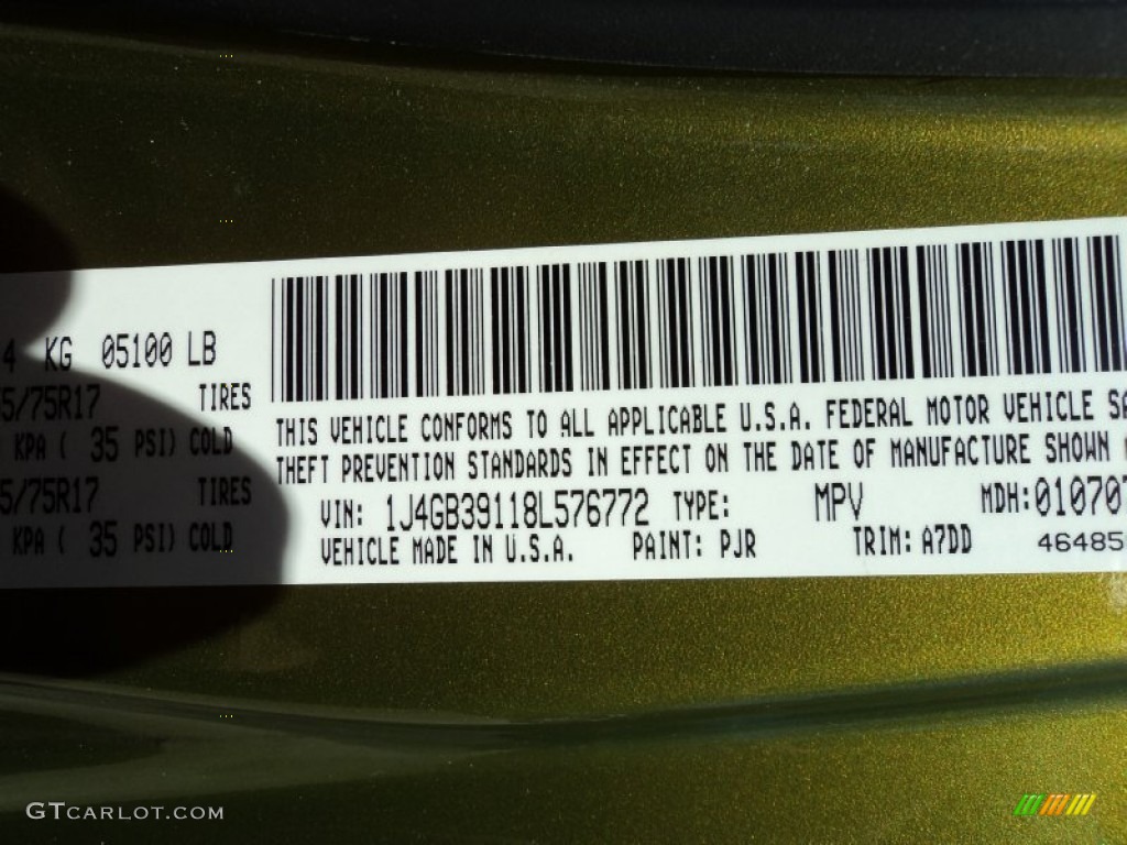 2008 Wrangler Unlimited X - Jeep Green Metallic / Dark Slate Gray/Med Slate Gray photo #32