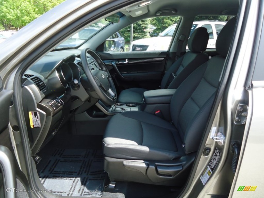 2012 Sorento LX V6 AWD - Titanium Silver / Gray photo #12