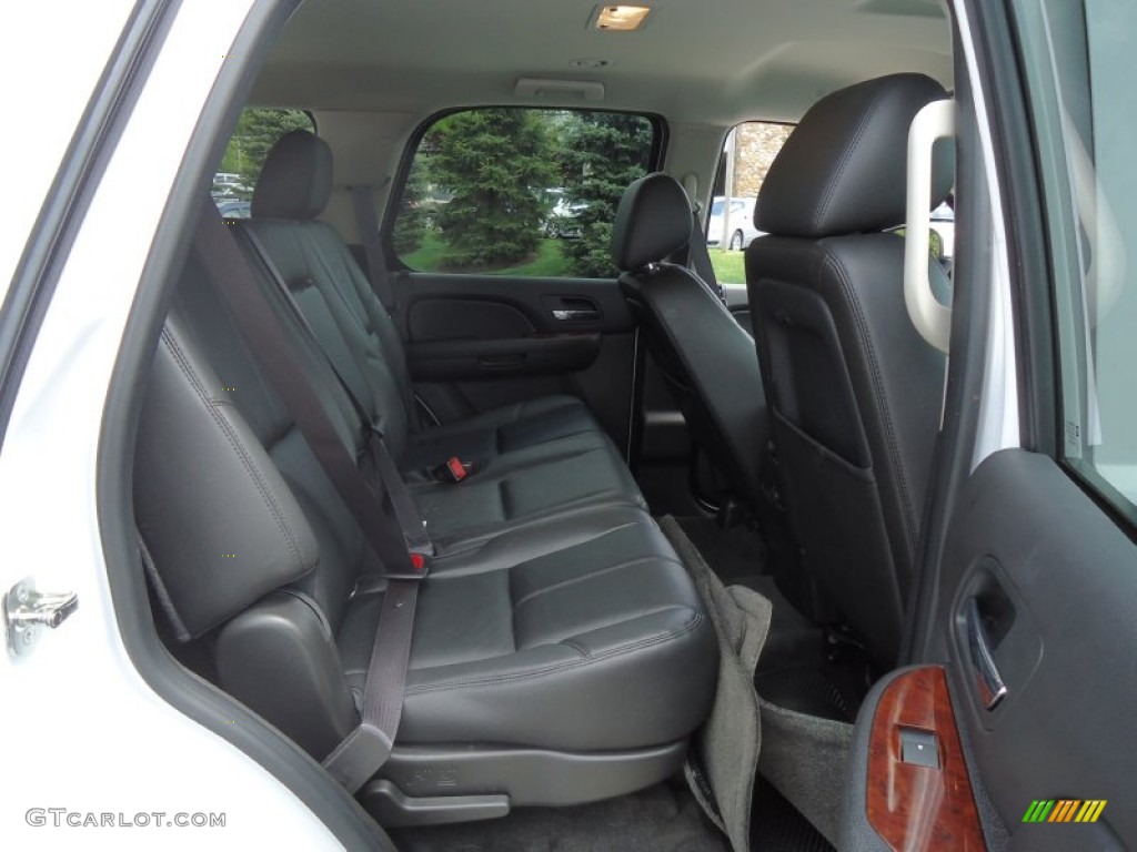 Ebony Interior 2012 GMC Yukon SLT 4x4 Photo #64411390