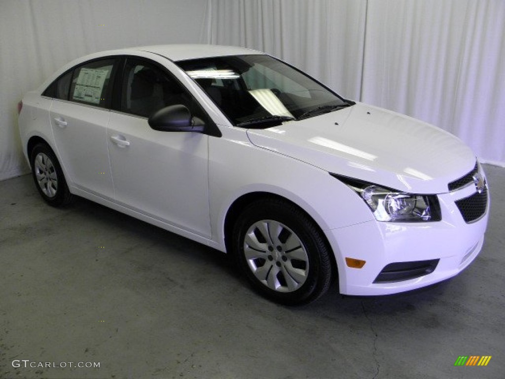 2012 Cruze LS - Summit White / Jet Black/Medium Titanium photo #1