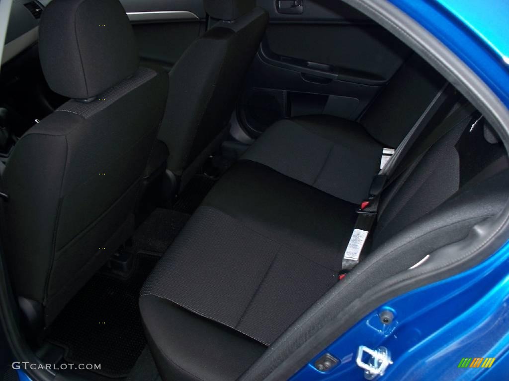 2009 Lancer ES Sport - Octane Blue Pearl / Black photo #13