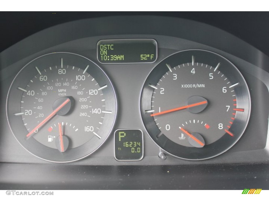 2008 C30 T5 Version 1.0 - Black Sapphire Metallic / Off Black photo #16