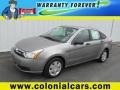 Vapor Silver Metallic 2008 Ford Focus S Sedan